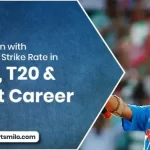 batsmen with highest strike rate in odi t20 test