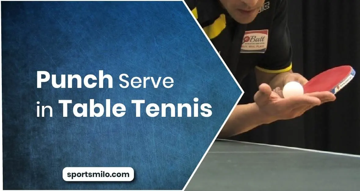 punch serve in table tennis