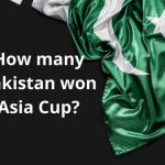How many Pakistan won Asia Cup?