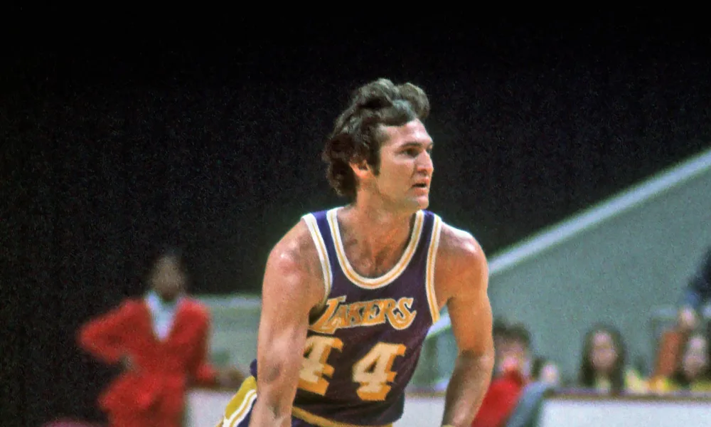 Jerry West - Best NBA Players with Curly Hair