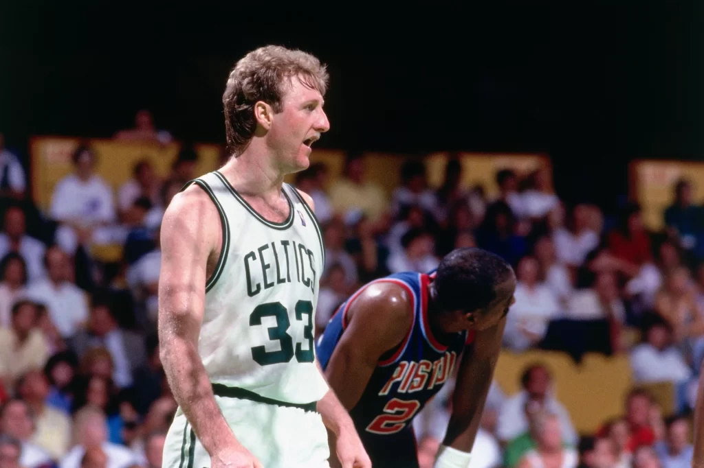 Larry Bird - Best NBA Players with Curly Hair