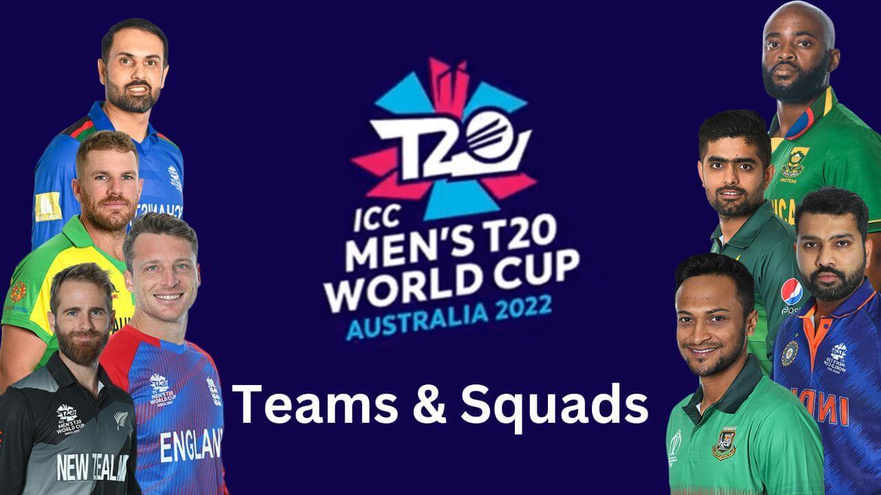T20 World Cup Teams and Squads